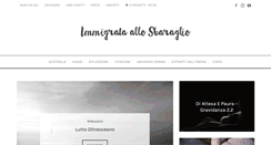 Desktop Screenshot of immigrataallosbaraglio.com
